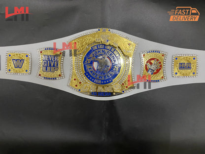 John Cena Farewell Tour 2025 Los Angeles Spinner Championship Belt Replica Wrestling 2mm Brass 