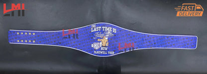 John Cena Farewell Tour 2025 Los Angeles Spinner Championship Belt Replica Wrestling 2mm Brass 